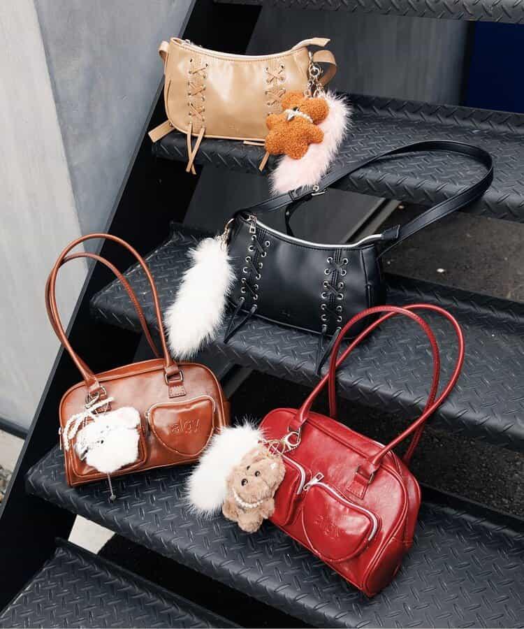 w口袋迷你波士頓包