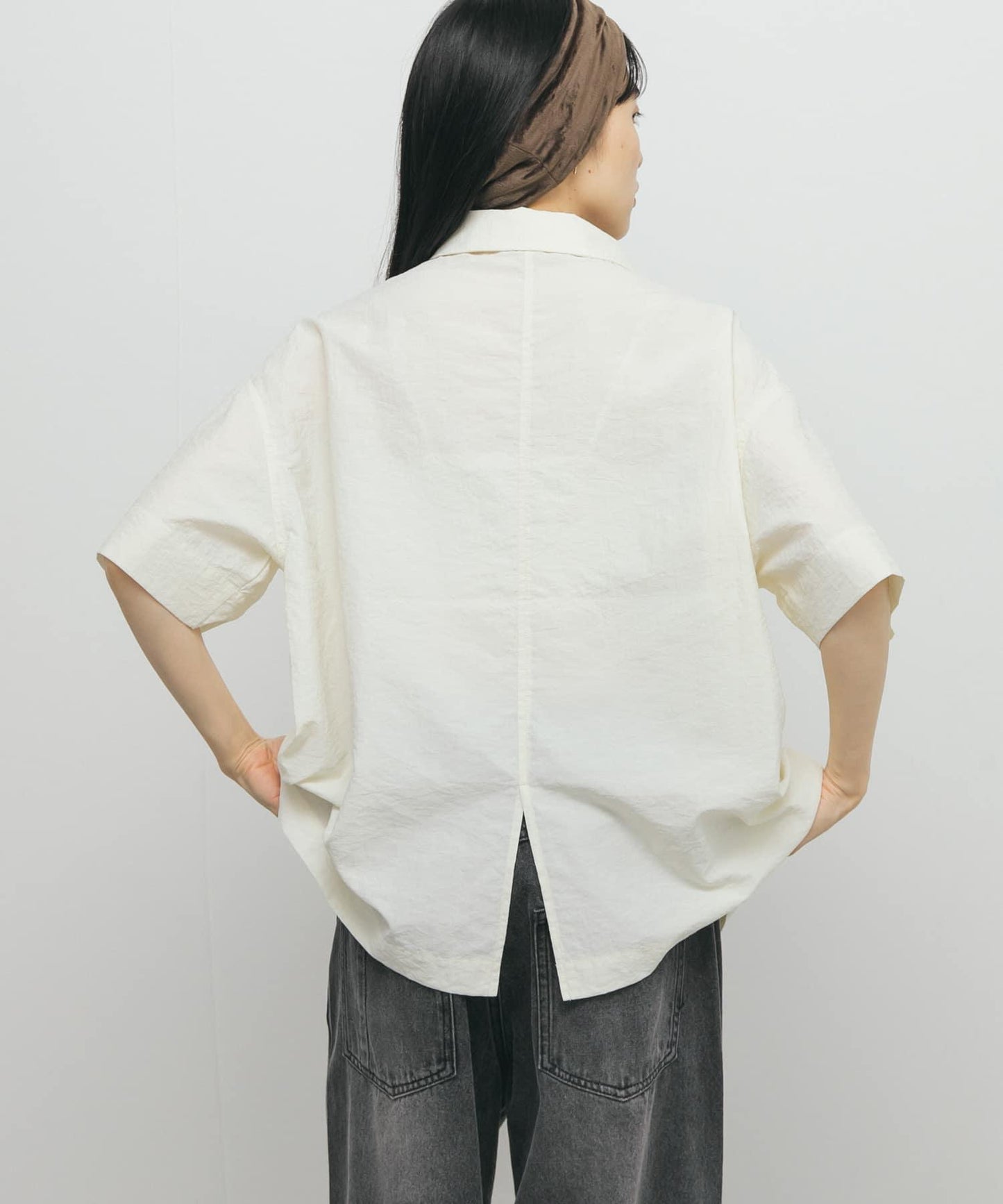 口袋設計寬鬆襯衫