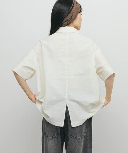 口袋設計寬鬆襯衫