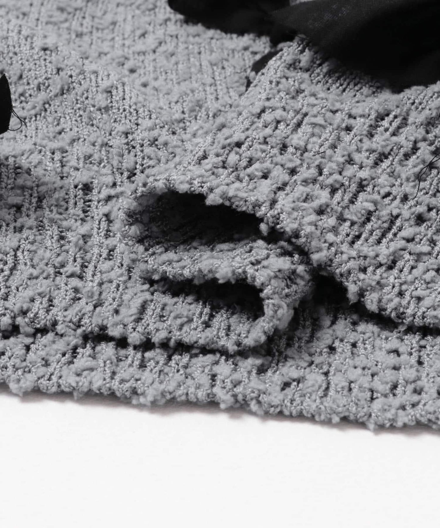 襯衫領蝴蝶結針織衫