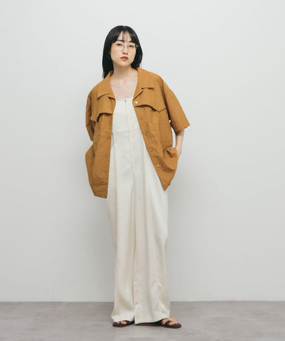 口袋設計寬鬆襯衫