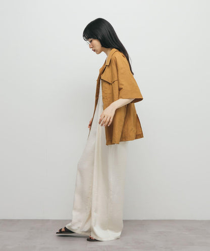 口袋設計寬鬆襯衫