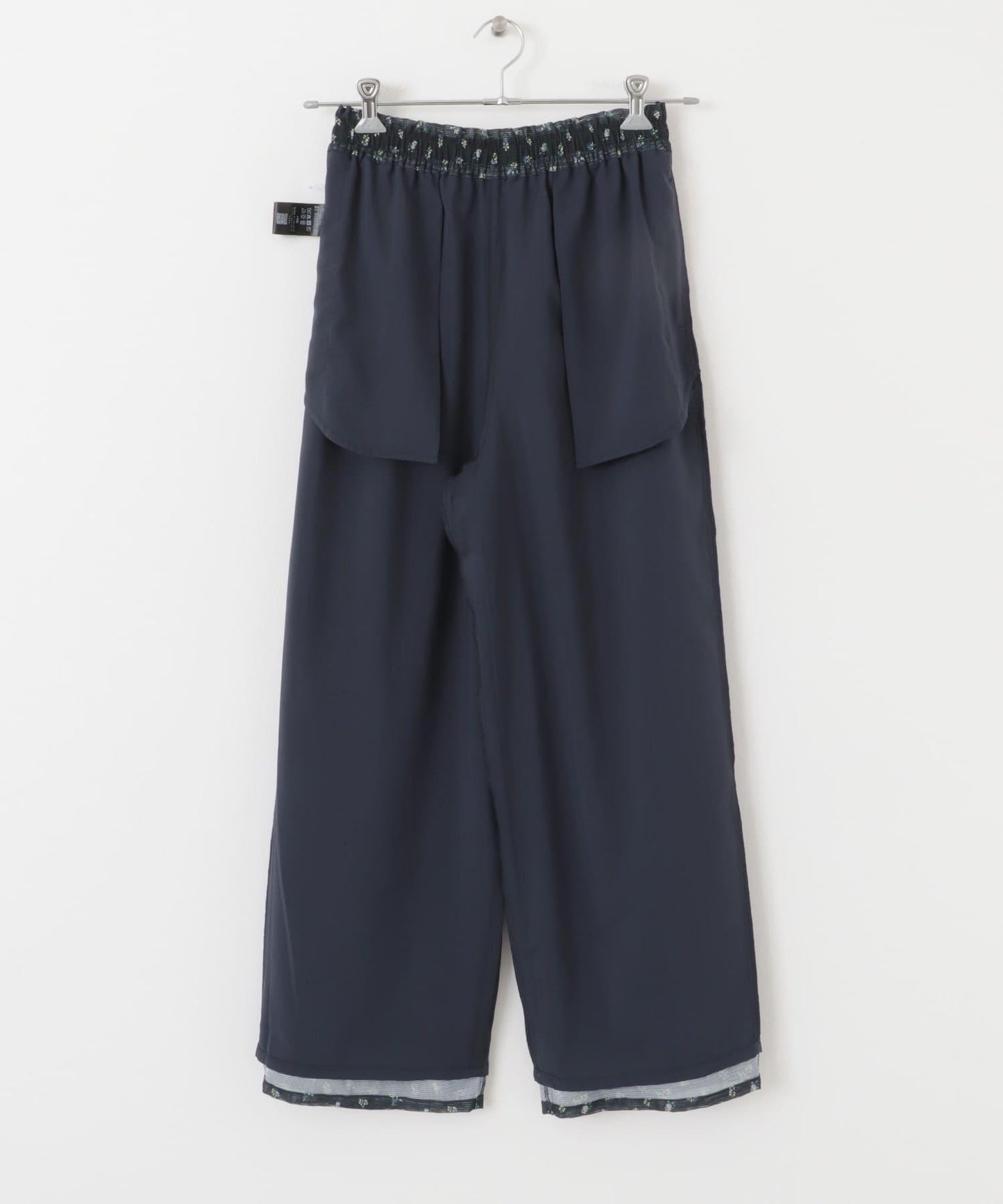 花卉印花網紗褲