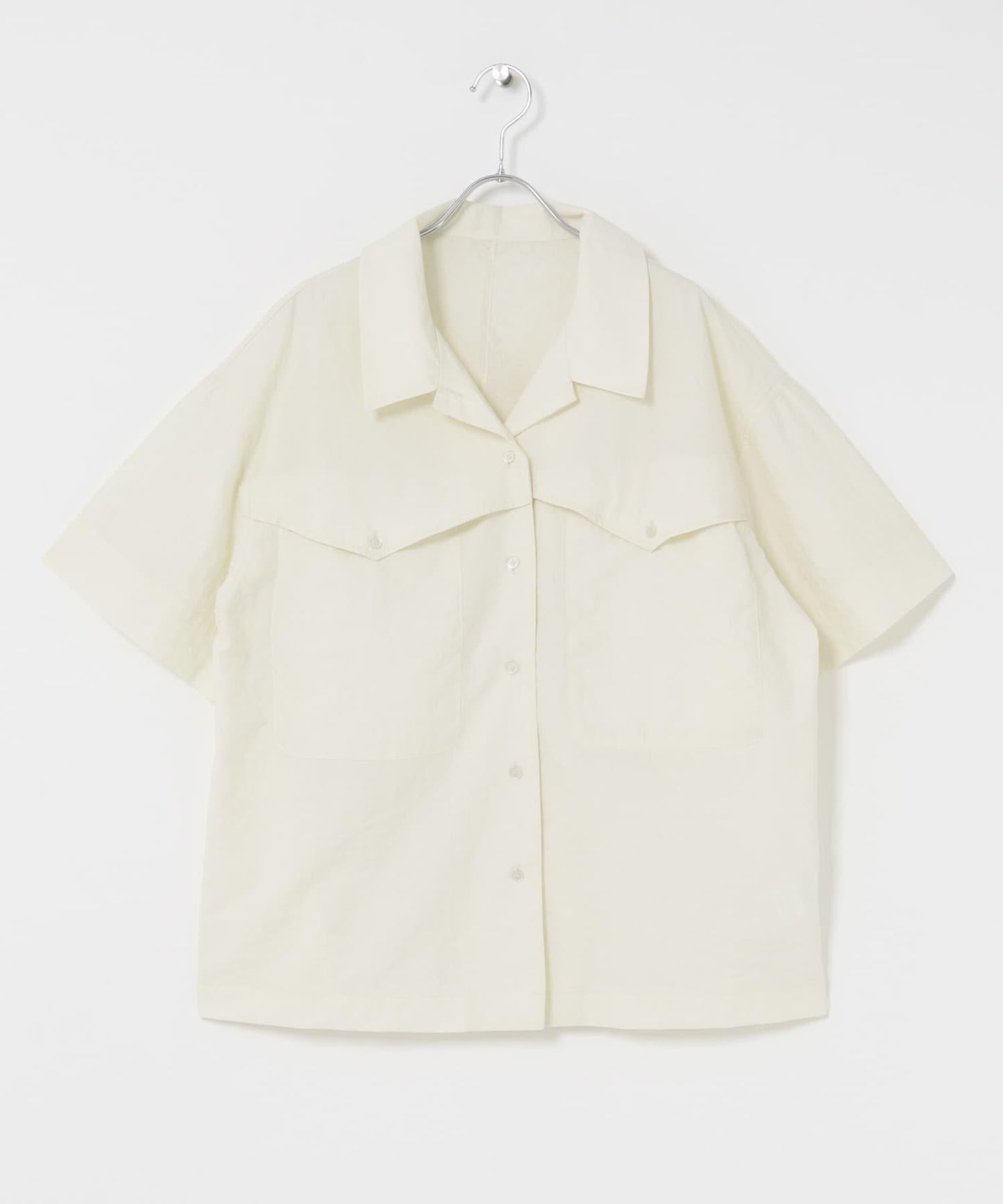 口袋設計寬鬆襯衫