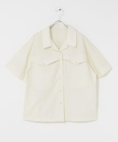 口袋設計寬鬆襯衫