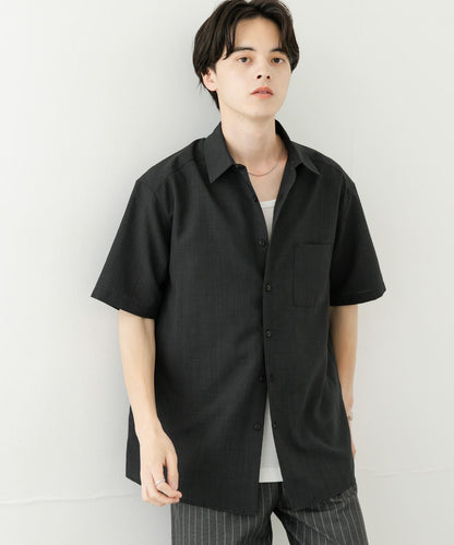 可搭配套裝 速幹 常規領短袖襯衫II