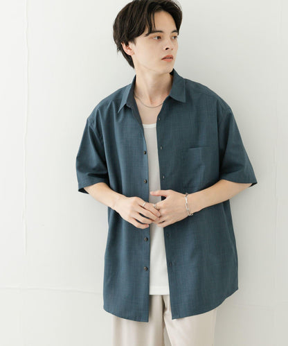 可搭配套裝 速幹 常規領短袖襯衫II