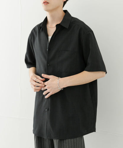 可搭配套裝 速幹 常規領短袖襯衫II