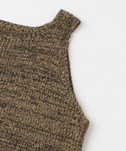 流蘇針織連衣裙