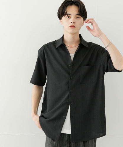 可搭配套裝 速幹 常規領短袖襯衫II