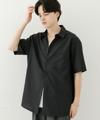 可搭配套裝 速幹 常規領短袖襯衫II