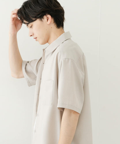 可搭配套裝 速幹 常規領短袖襯衫II