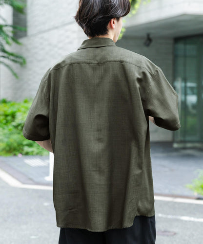 可搭配套裝 速幹 常規領短袖襯衫II