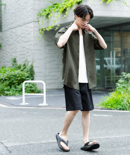 可搭配套裝 速幹 常規領短袖襯衫II