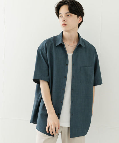 可搭配套裝 速幹 常規領短袖襯衫II