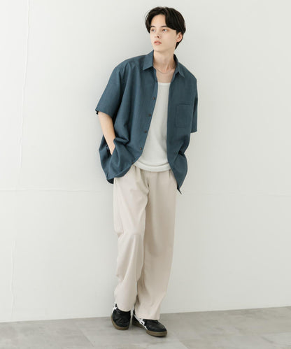 可搭配套裝 速幹 常規領短袖襯衫II