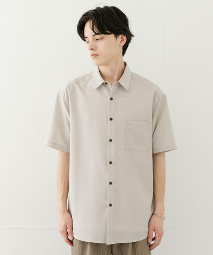 可搭配套裝 速幹 常規領短袖襯衫II