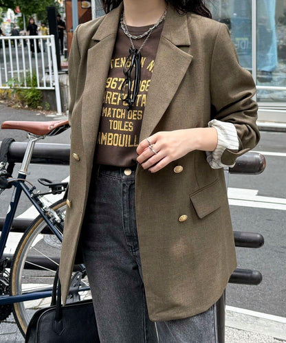雙排扣西裝外套