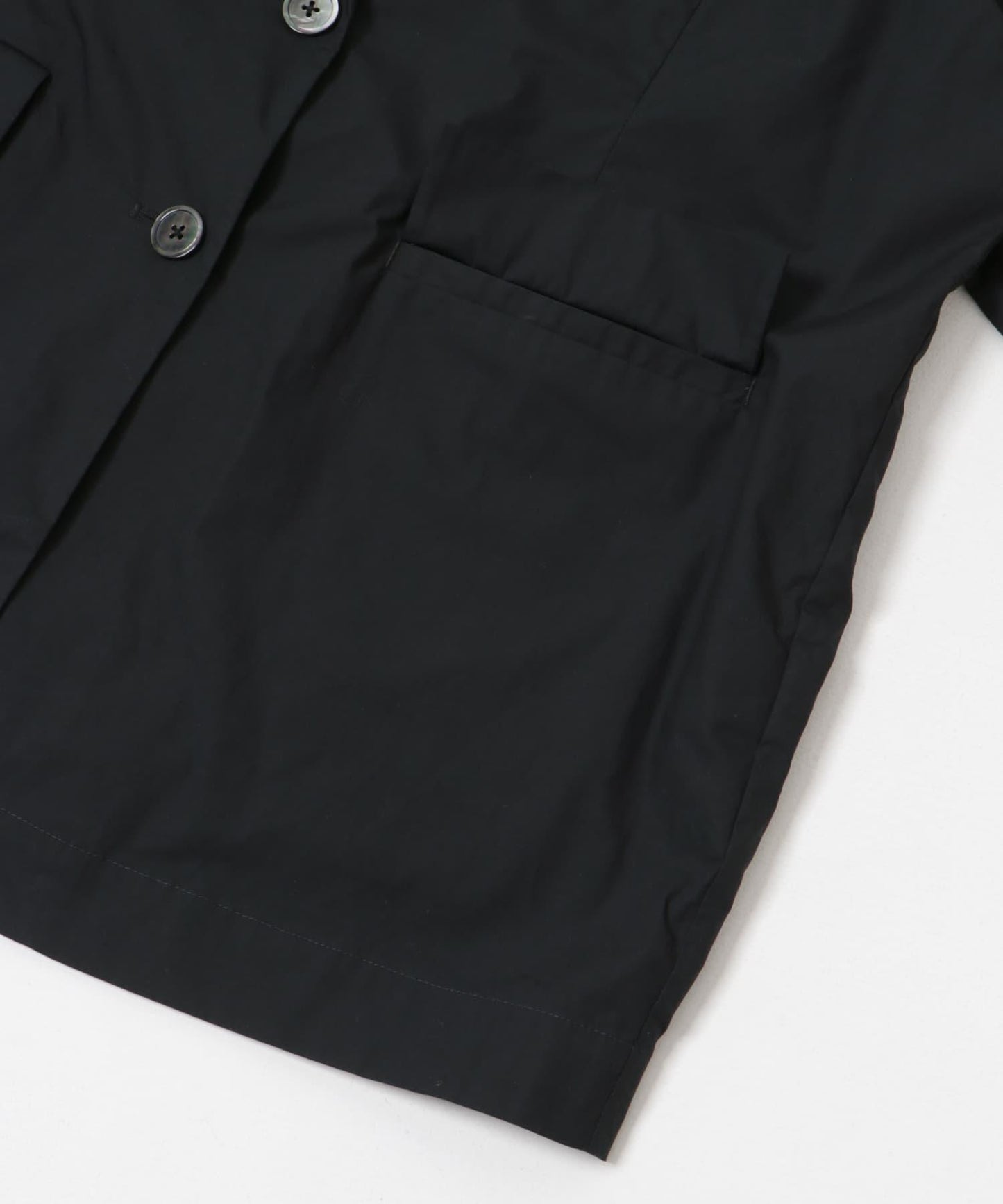 棉質五分袖夾克