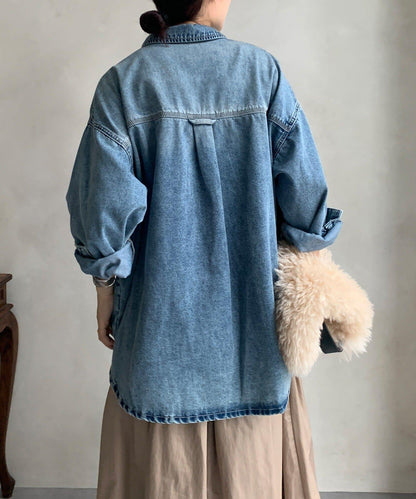 二手加工牛仔襯衫