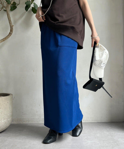 【限定】條紋休閒裙