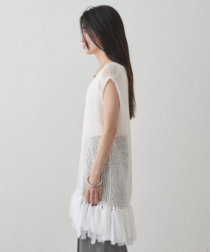 【Loungedress】流蘇針織背心