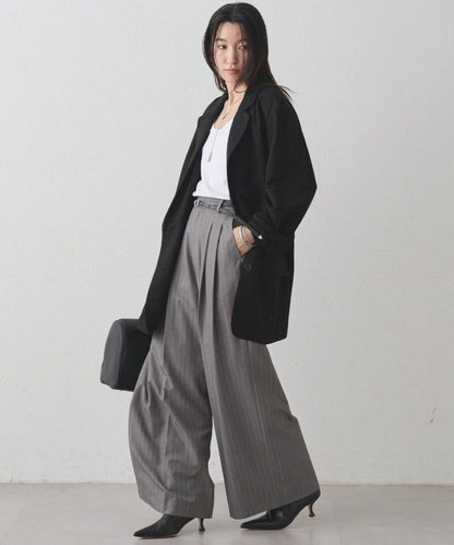 【Loungedress】交叉領寬鬆夾克