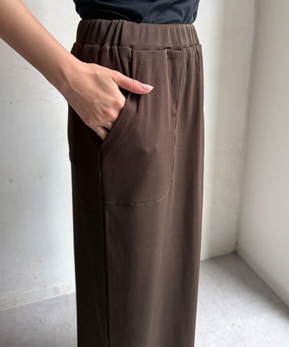 【限定】條紋休閒裙