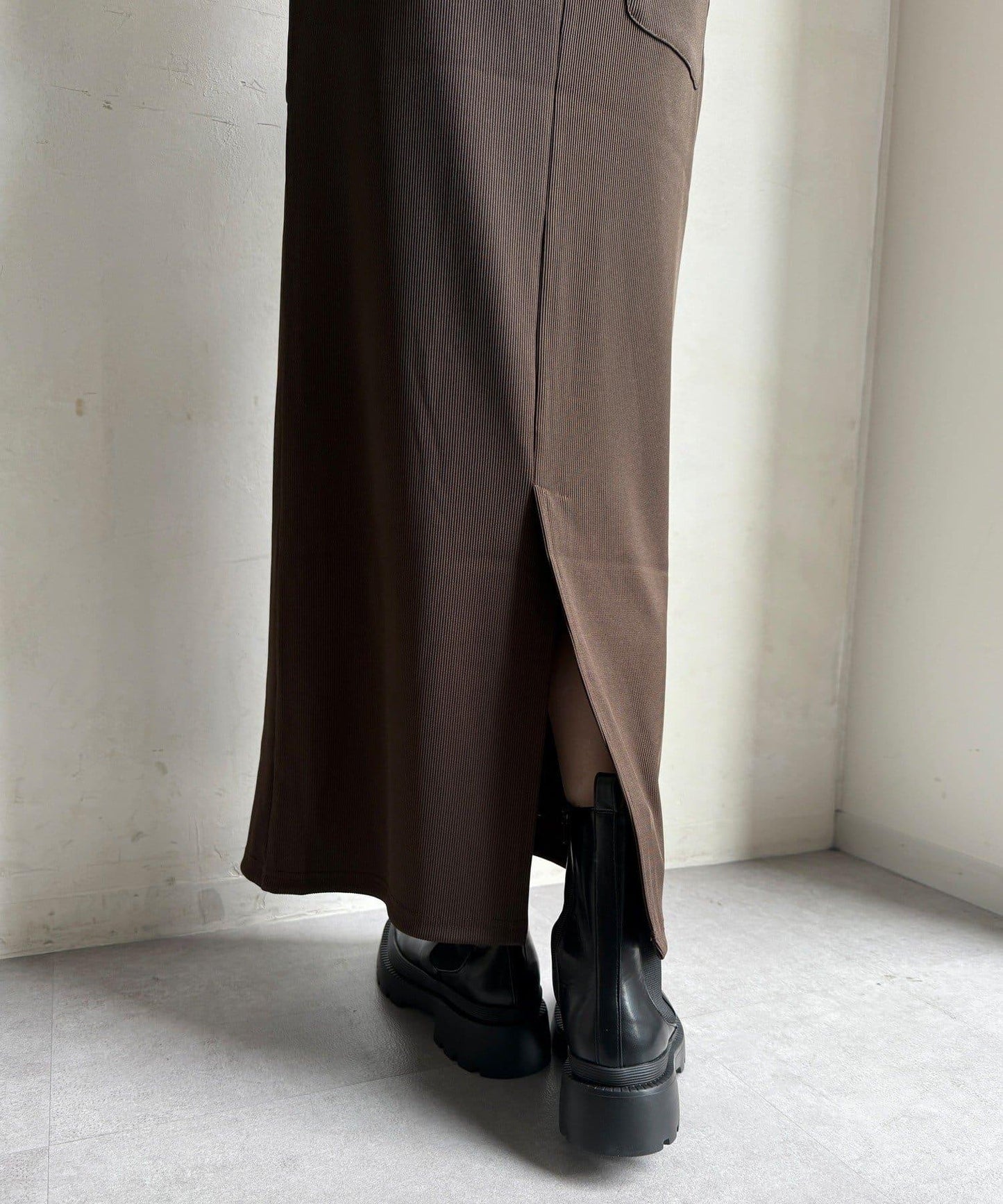 【限定】條紋休閒裙