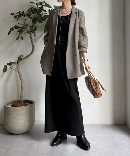 【限定】條紋休閒裙