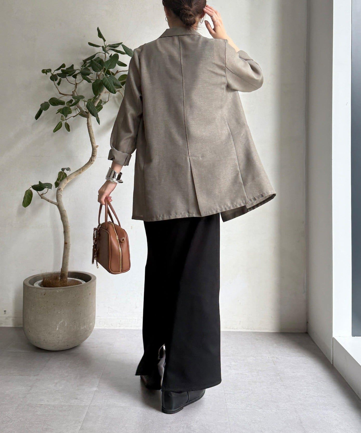 【限定】條紋休閒裙