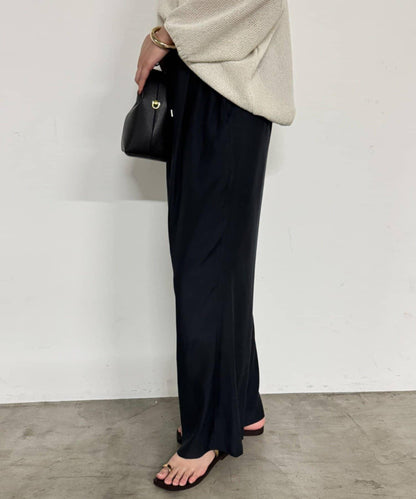 【Loungedress】荷葉邊休閒長褲