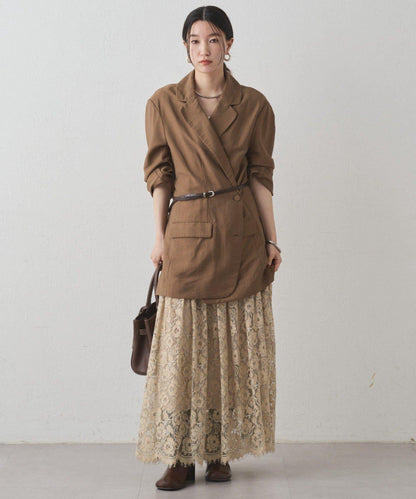 【Loungedress】交叉領寬鬆夾克