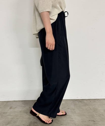 【Loungedress】荷葉邊休閒長褲