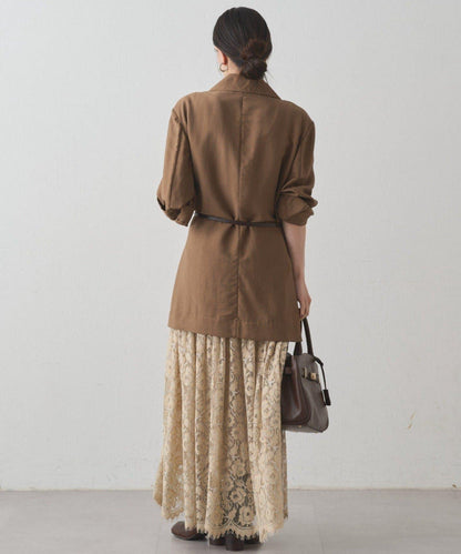 【Loungedress】交叉領寬鬆夾克