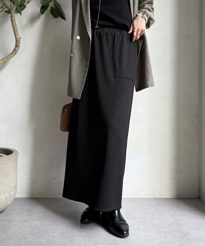 【限定】條紋休閒裙