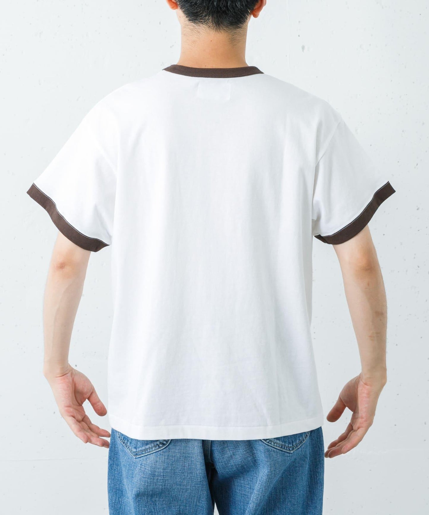 寬鬆版 拼色設計 NEXUSVII. IVY LOOSE RINGER T-SHIRTS T恤