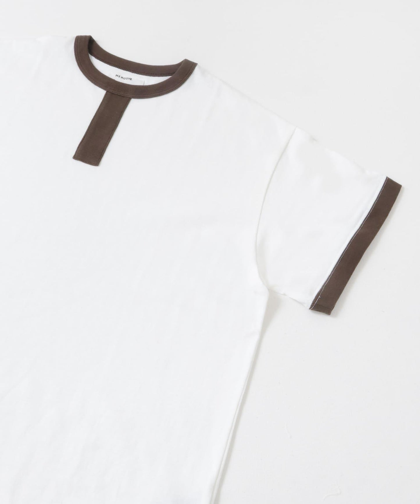 寬鬆版 拼色設計 NEXUSVII. IVY LOOSE RINGER T-SHIRTS T恤