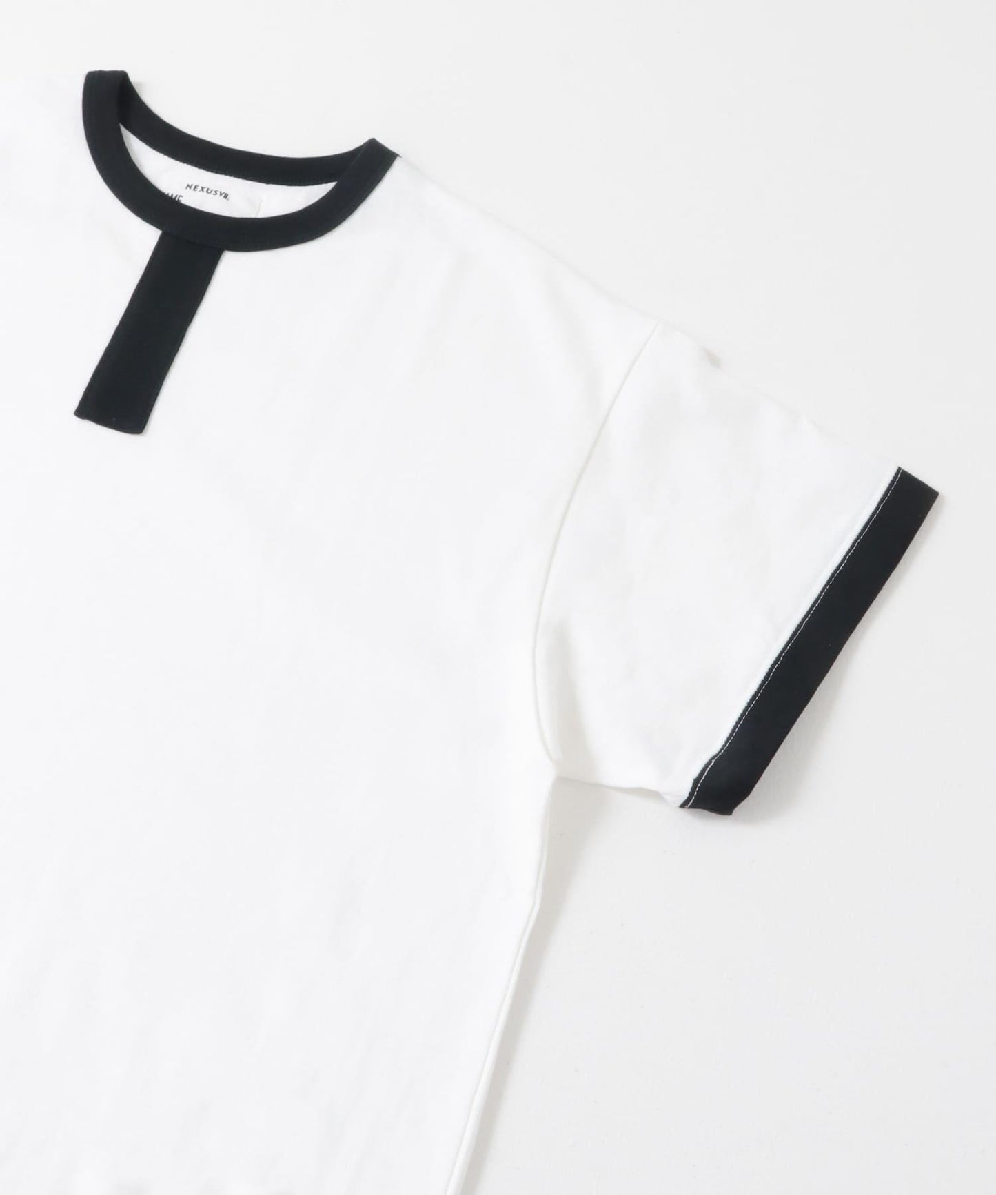 寬鬆版 拼色設計 NEXUSVII. IVY LOOSE RINGER T-SHIRTS T恤