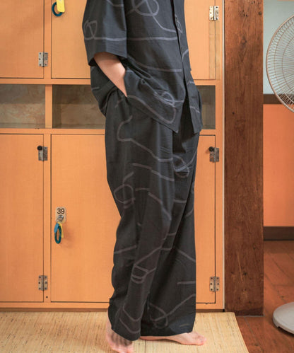 SENTO-GRASHI ゆ字圖案 長褲