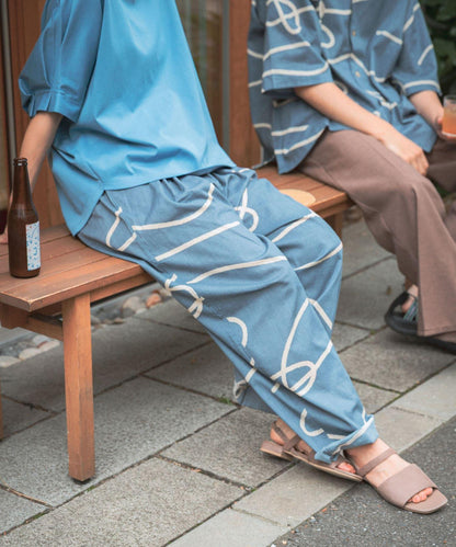 SENTO-GRASHI ゆ字圖案 長褲