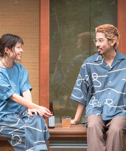 SENTO-GRASHI ゆ字圖案 長褲