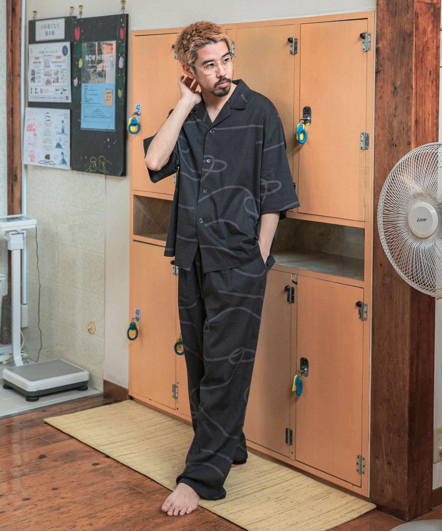 SENTO-GRASHI ゆ字圖案 長褲