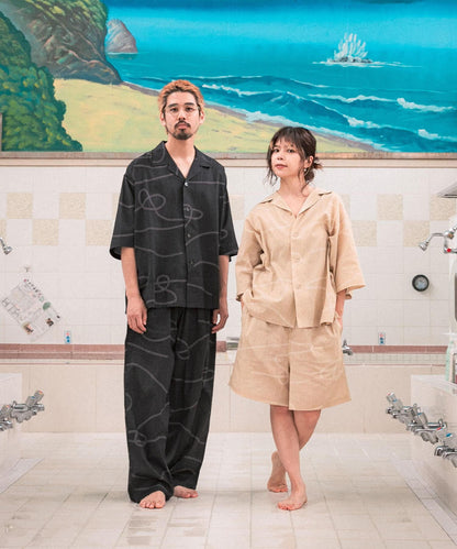 SENTO-GRASHI ゆ字圖案 長褲