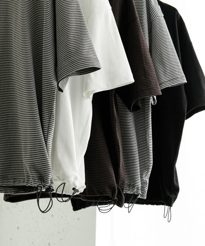 中性款抽繩短袖T恤