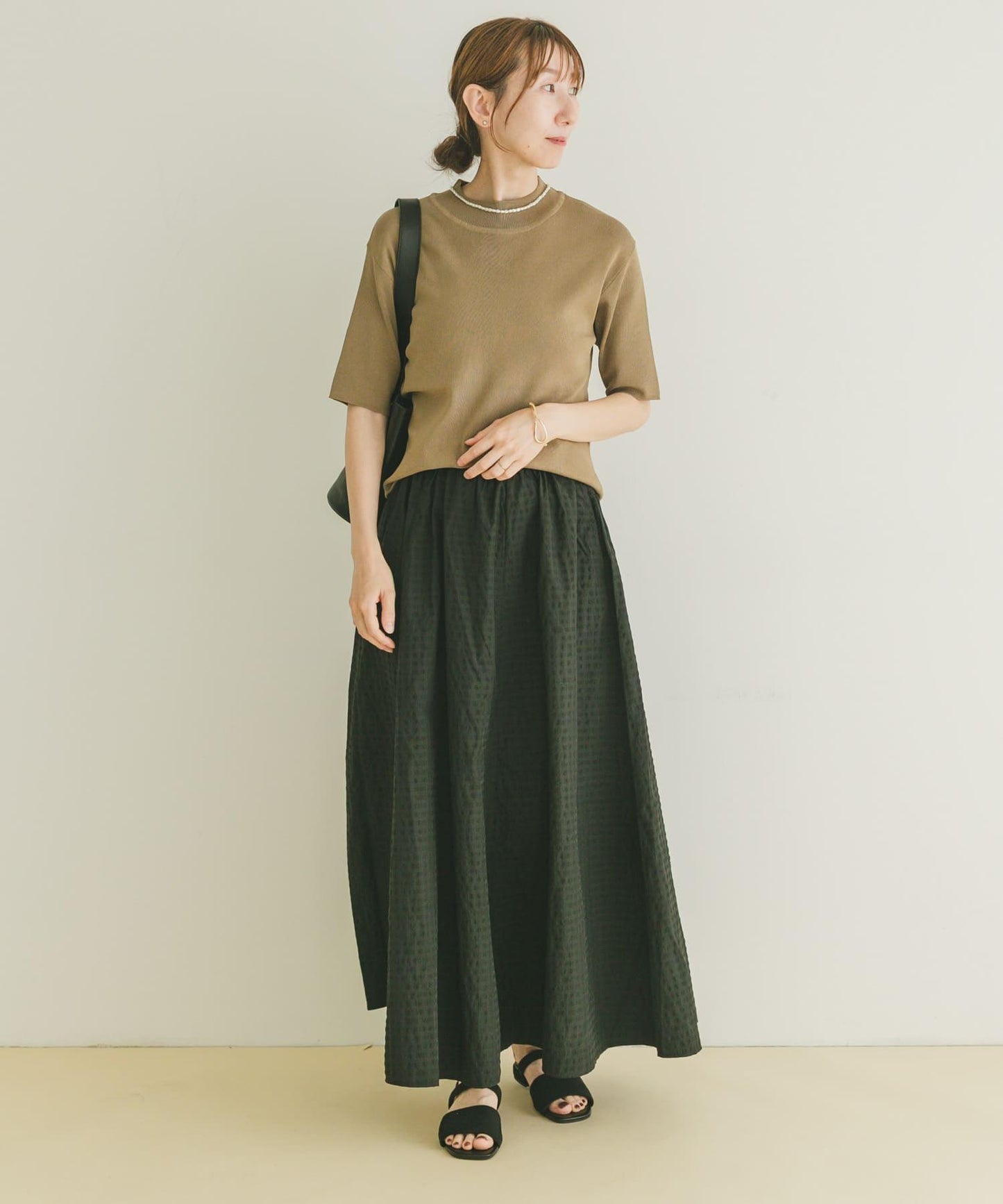 足球風格蓬鬆半身裙