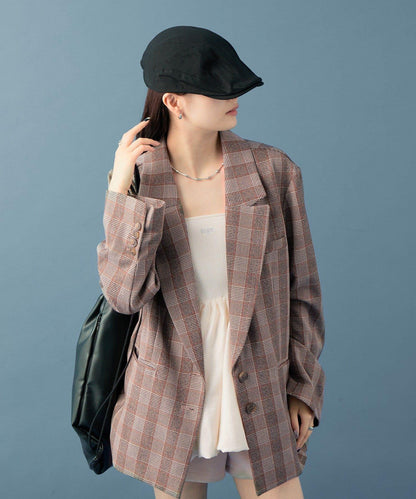 【mystic】格紋西裝外套