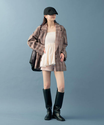 【mystic】格紋西裝外套