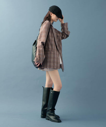 【mystic】格紋西裝外套