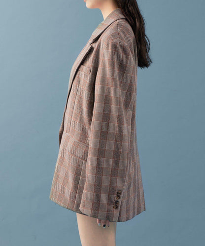 【mystic】格紋西裝外套